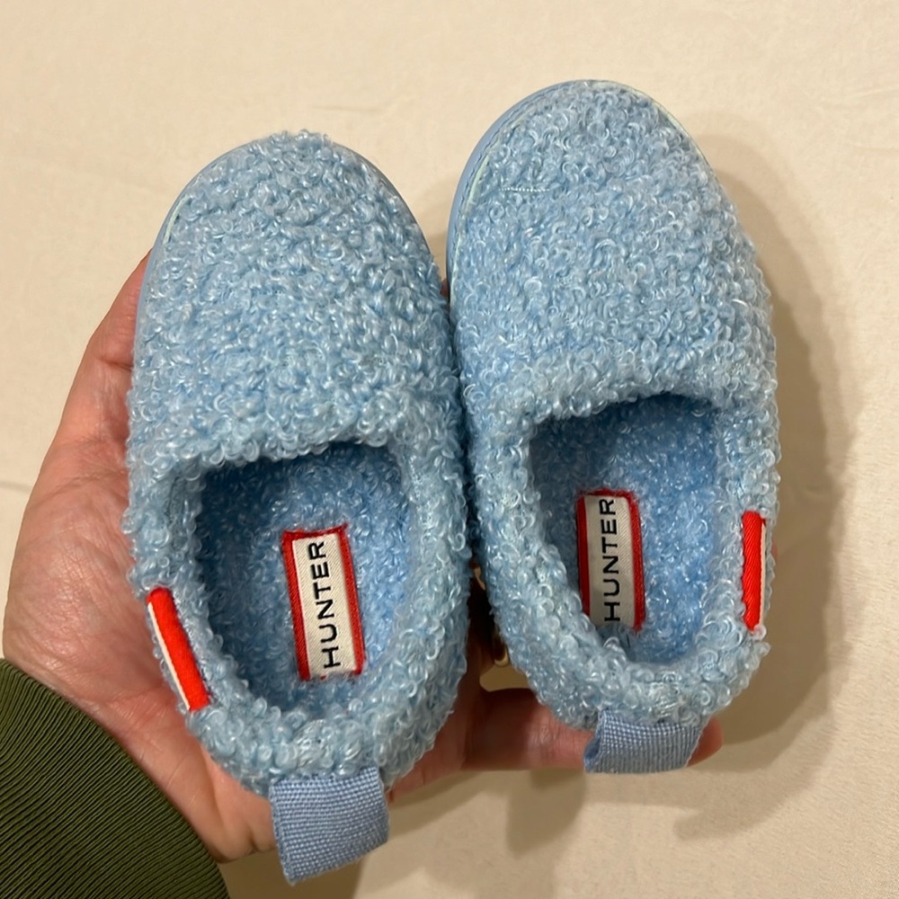 Hunter blue shoes